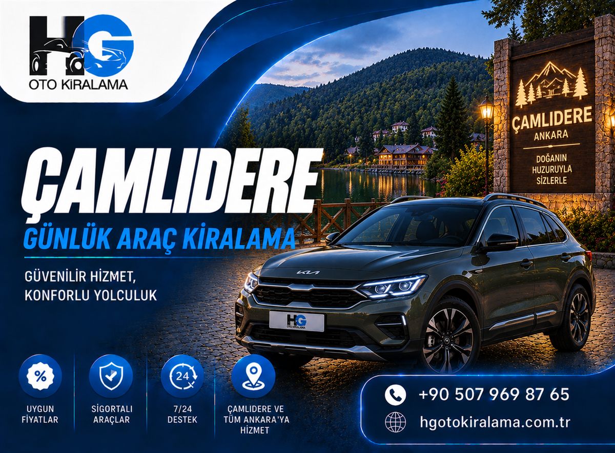 Çamlıdere Günlük Araç Kiralama