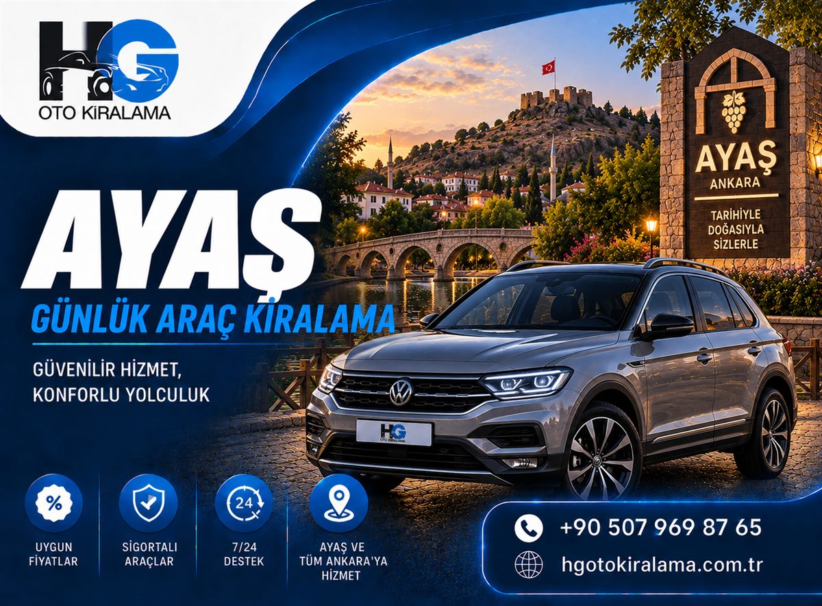 Ayaş Günlük Araç Kiralama