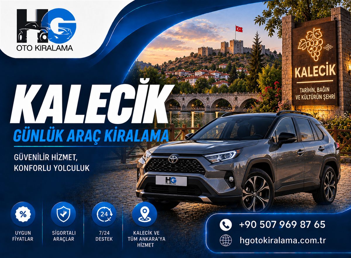 Kalecik Günlük Araç Kiralama