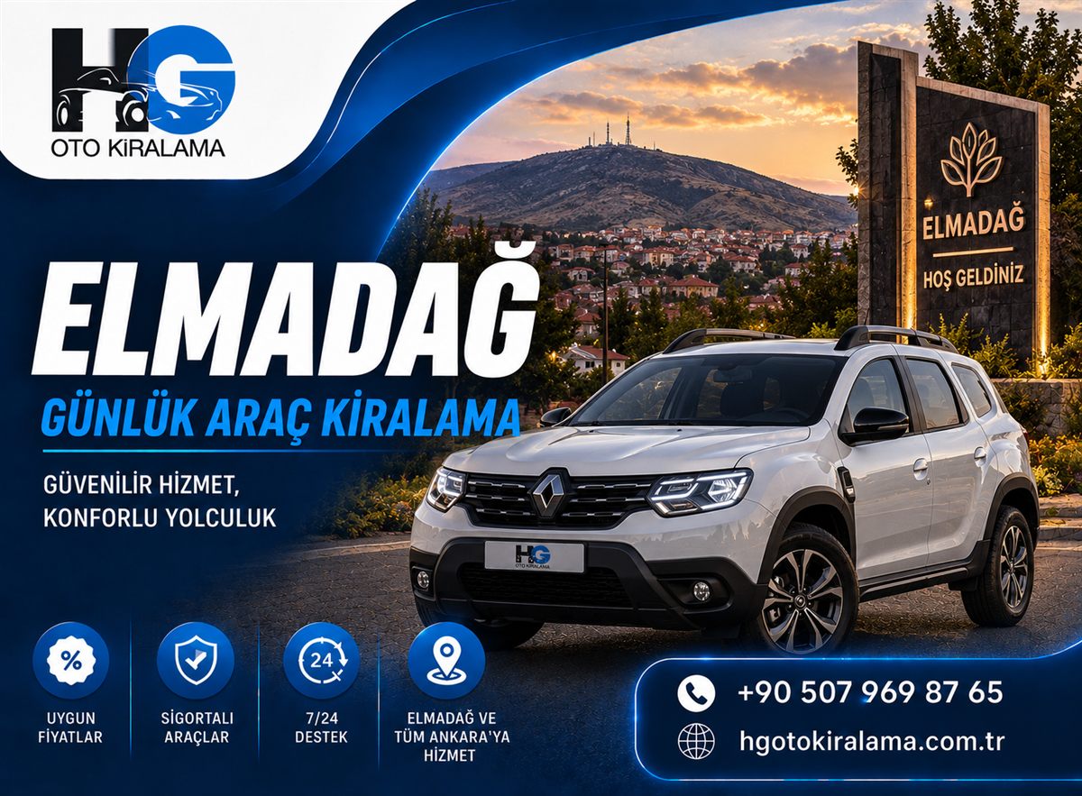 Elmadağ Günlük Araç Kiralama